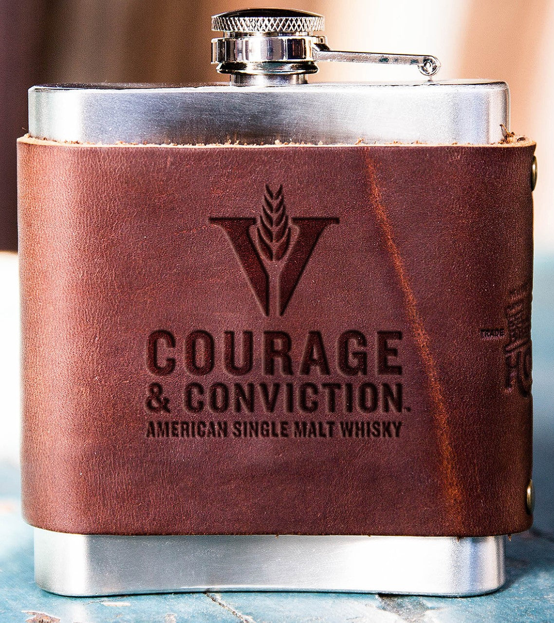 Holtz Leather Co. Flask