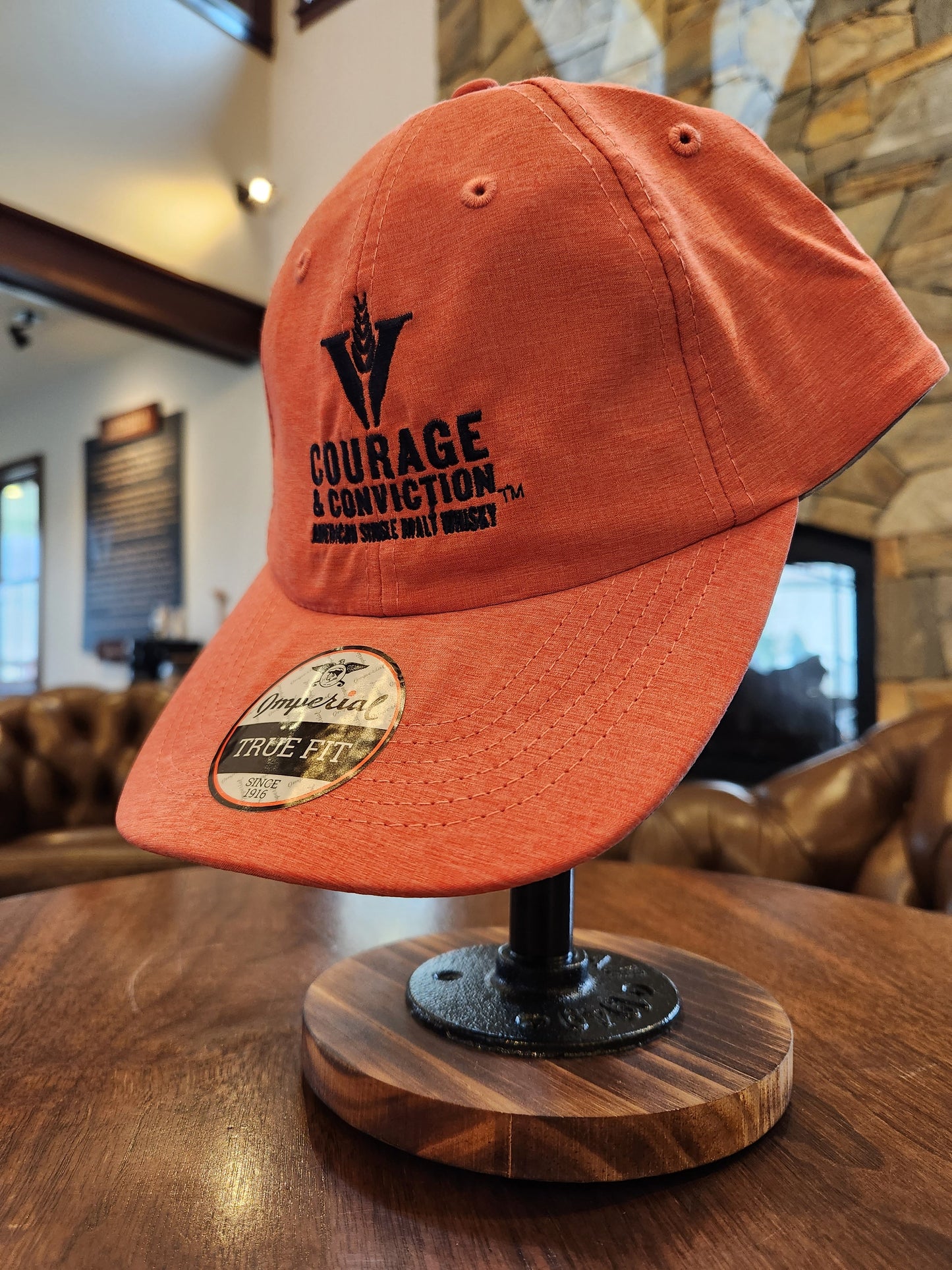 Pink Courage & Conviction Golf Hat