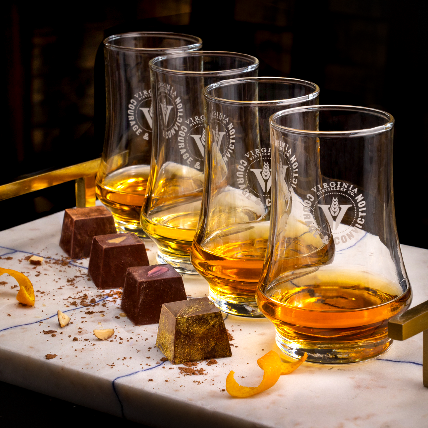 Courage & Conviction Signature Whisky & Truffle Tasting Kit