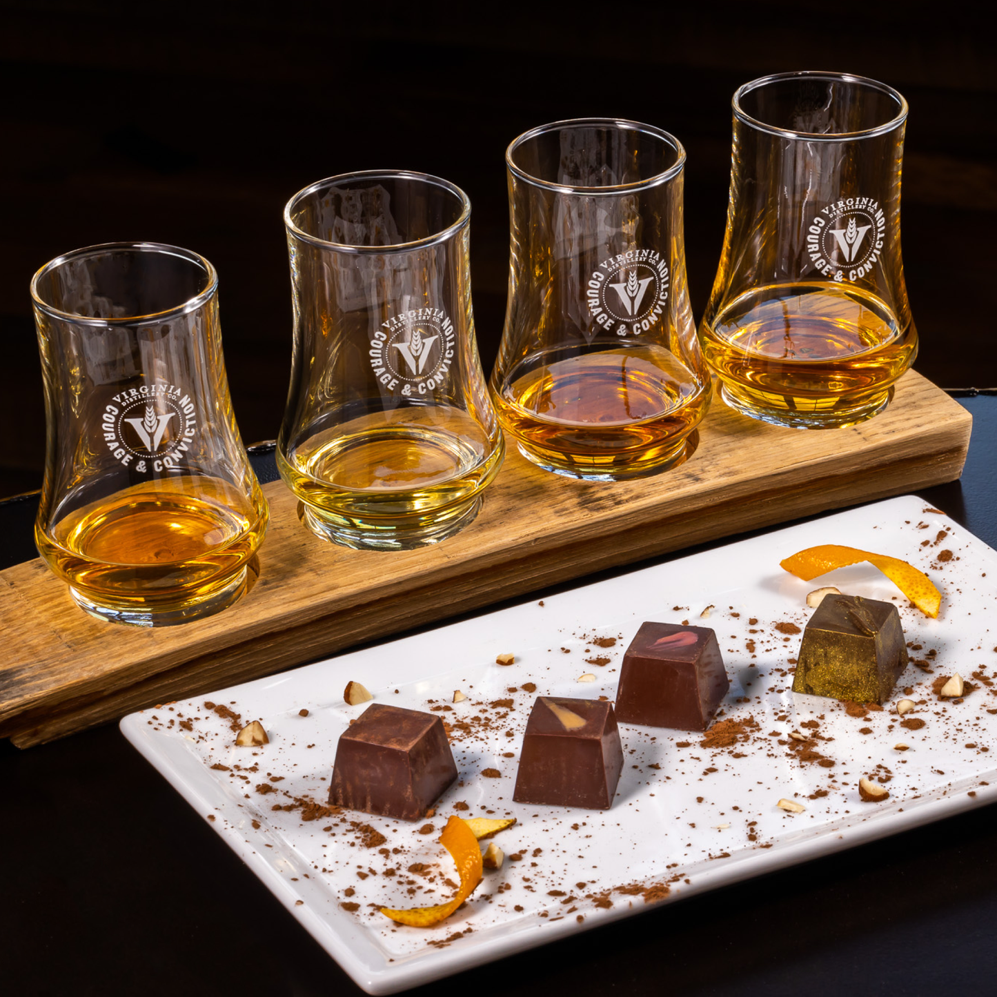 Courage & Conviction Signature Whisky & Truffle Tasting Kit